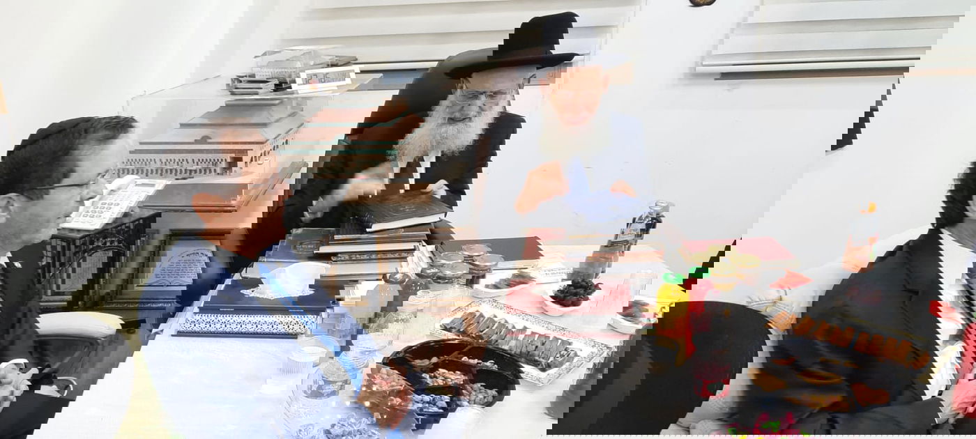 פגישתו של הרצוג עם ראש הישיבה, אמש