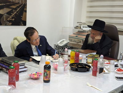 בחצות לילה: הרצוג נפגש עם חבר 'המועצת' וביקש - תתערב לטובת השגת פשרה ברפורמה