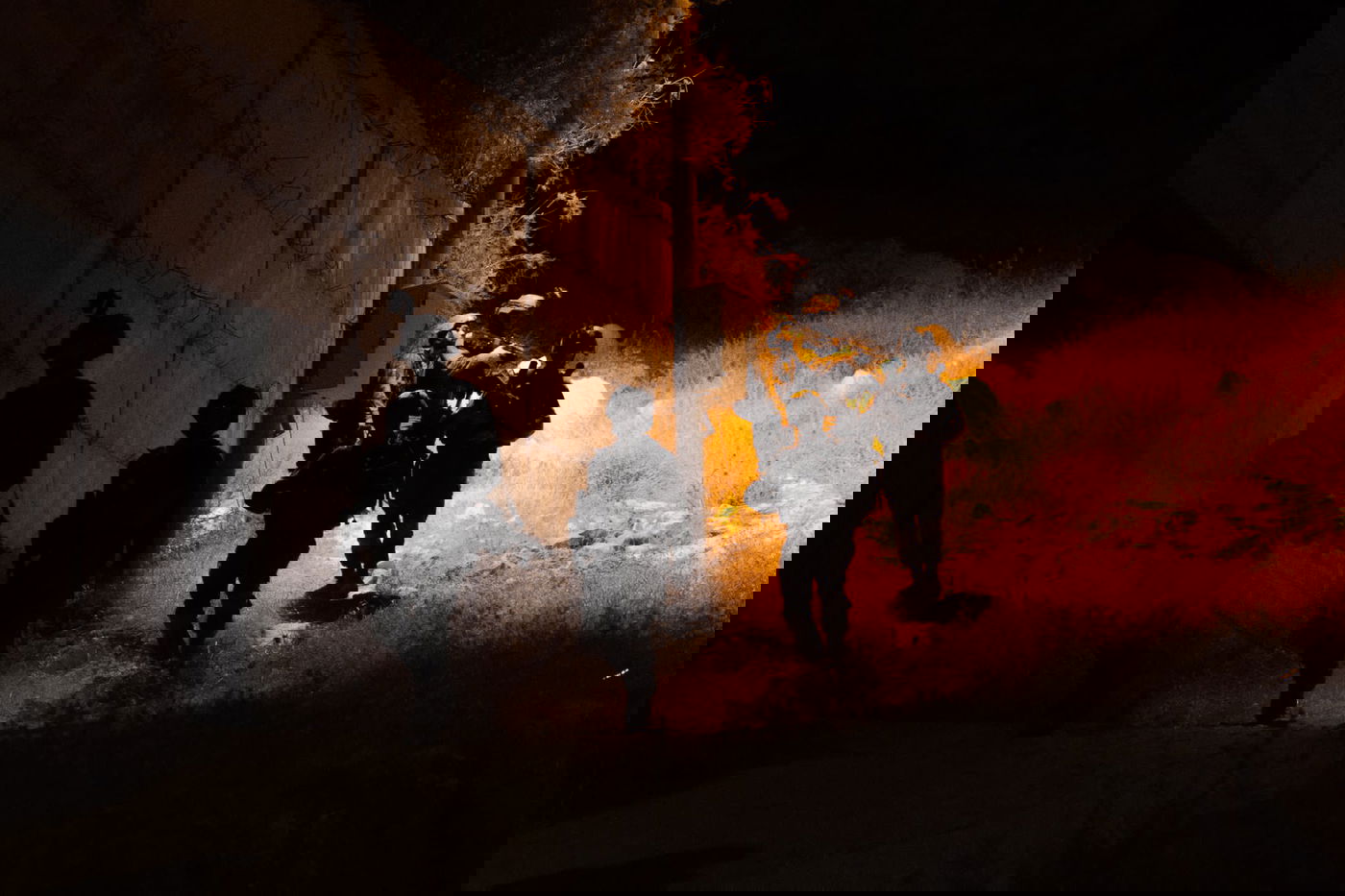 תיעוד מהפעילות הלילה