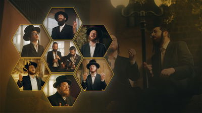 הערשי סגל מארח את החברים למחרוזת שנה טובה