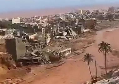 העיר דרנה אחרי האסון 