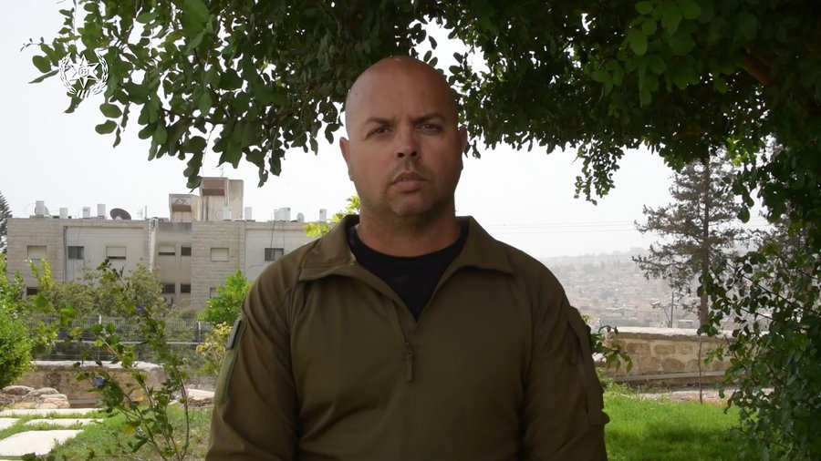מפקד יחידת הגבולות רפ"ק אושרי אמור