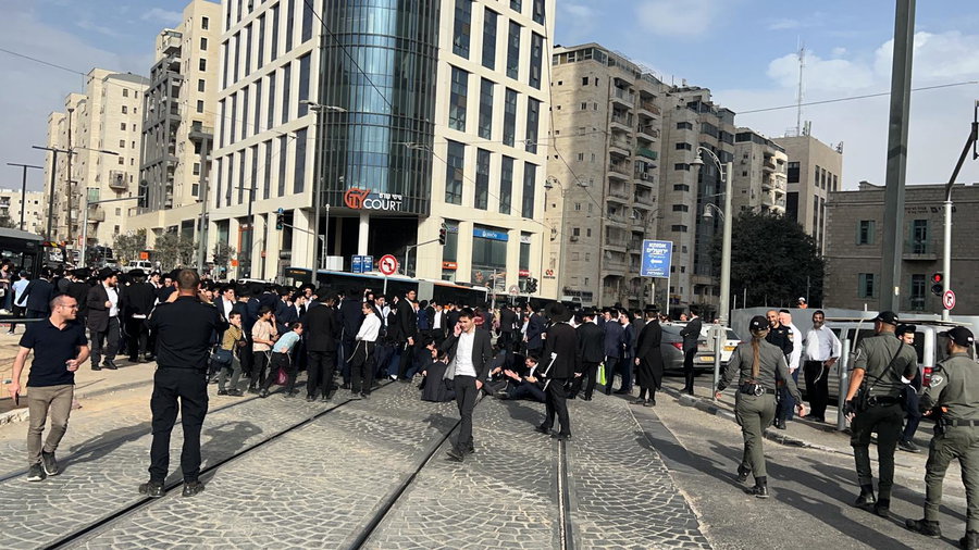 הפגנת הפלג הירושלמי היום