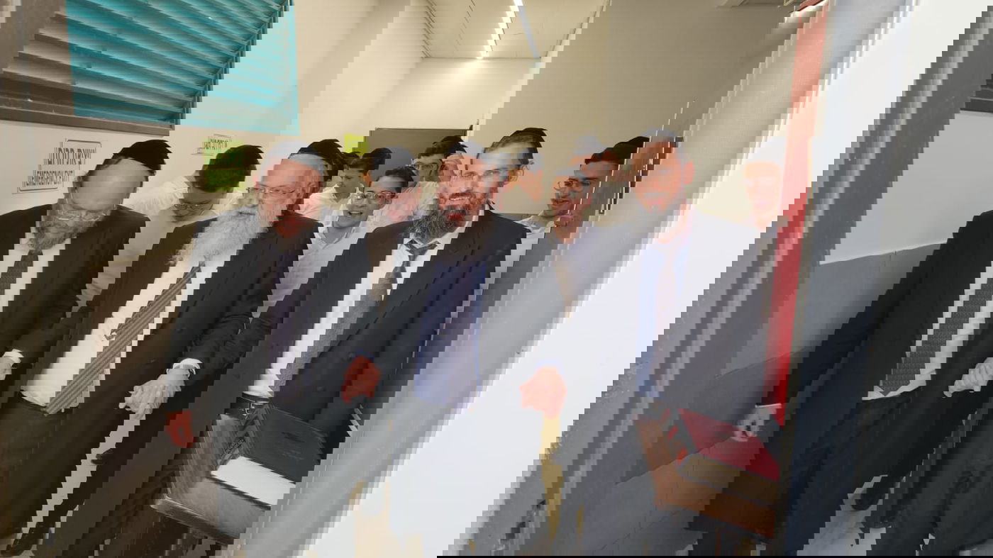 בישיבת באר התורה חגגו חנוכת הבית למבנה החדש • ש"א ייכנסו ראשונים