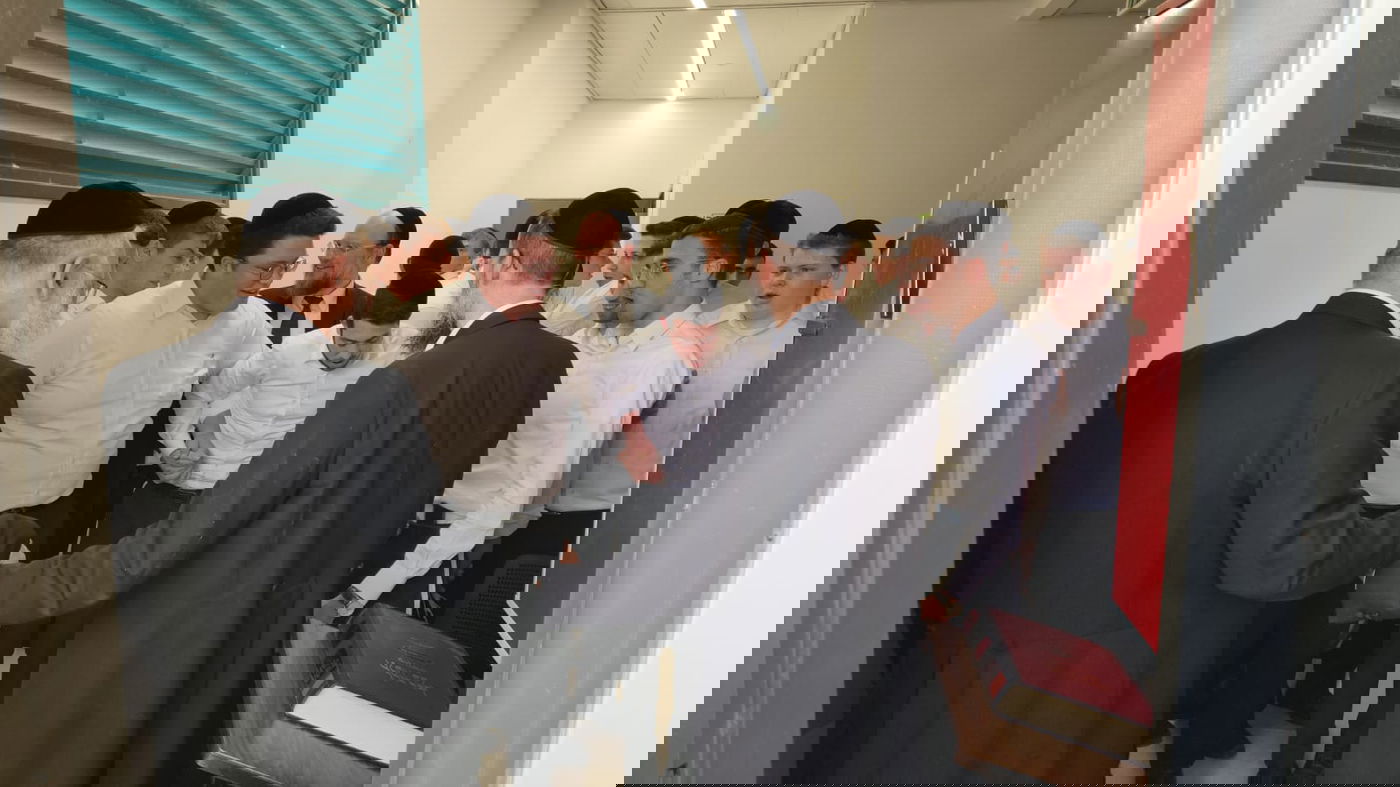 בישיבת באר התורה חגגו חנוכת הבית למבנה החדש • ש"א ייכנסו ראשונים