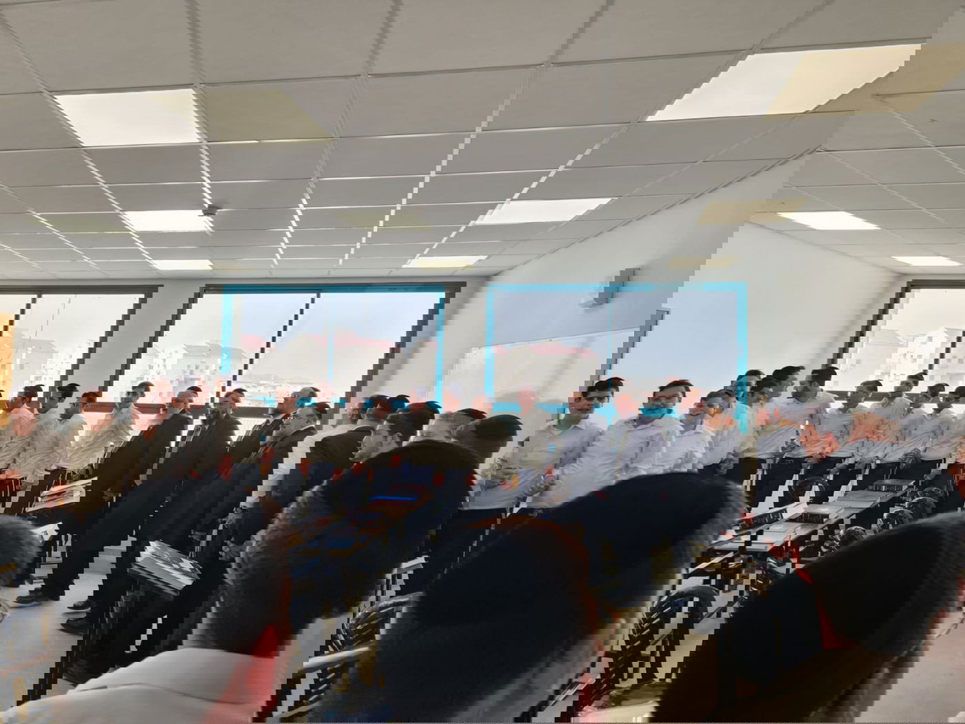 בישיבת באר התורה חגגו חנוכת הבית למבנה החדש • ש"א ייכנסו ראשונים