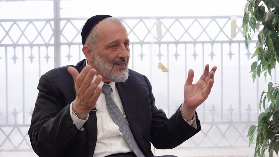אריה דרעי בראיון הבלעדי ל'כיכר השבת'