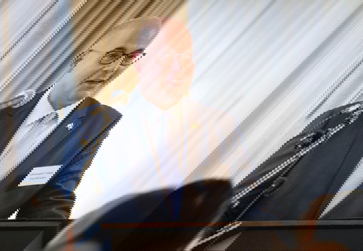 שגרירי מדינות הסכמי אברהם התייצבו לטקס חגיגי בבריסל לרגל יום השנה ה-3 | תיעוד