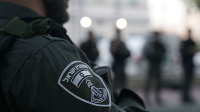 פעילות של כוחות מג"ב למעצר שב"חים