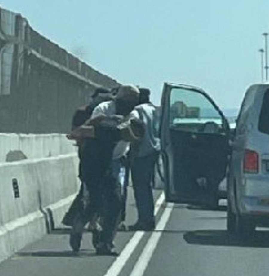חשודים נעצרו בכביש 431; נבדק קשר לפיצוץ המטען בת"א