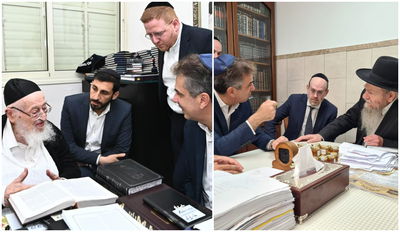 הביקור בבתי הרבנים