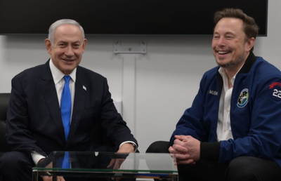 נתניהו ומאסק, אמש