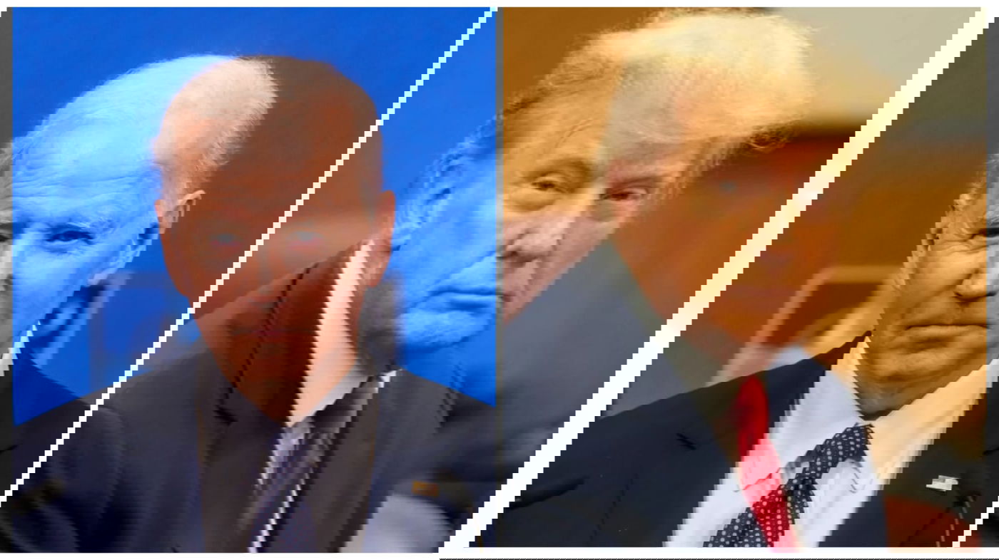 מימין: הנשיא לשעבר במהלך שימוע, משמאל: נשיא מבוגר מדי