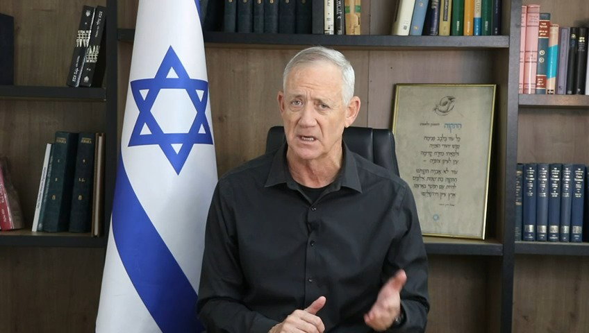 דבריו של גנץ, היום