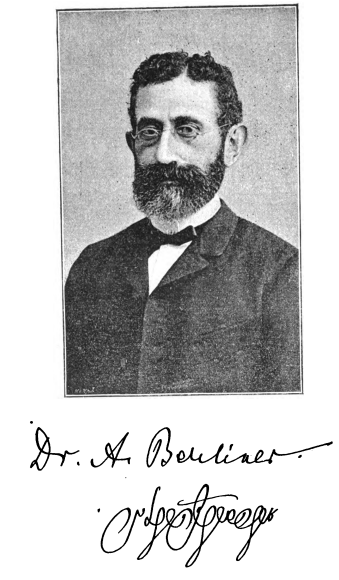 הרב פרופ' אברהם ברלינר