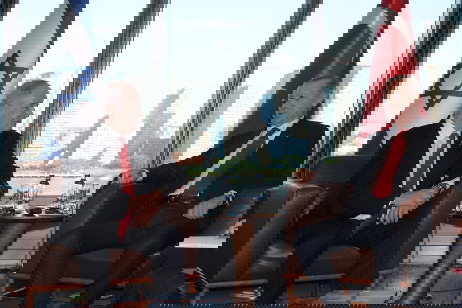 נתניהו וארדואן בימים רחוקים