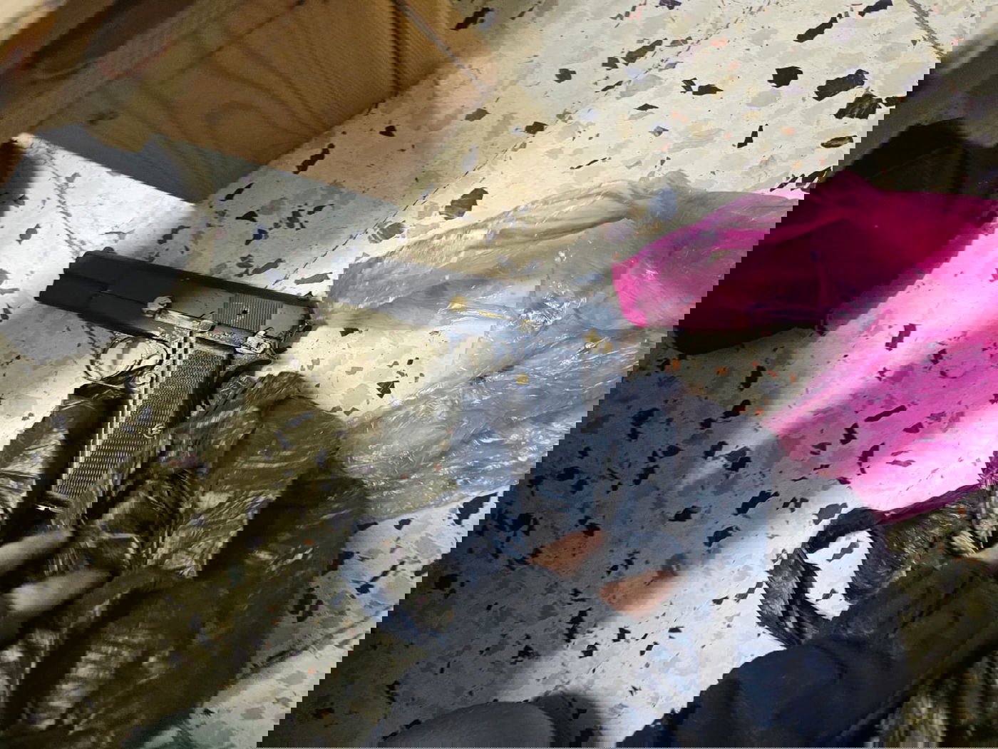 אמצעי הלחימה שהוחרמו