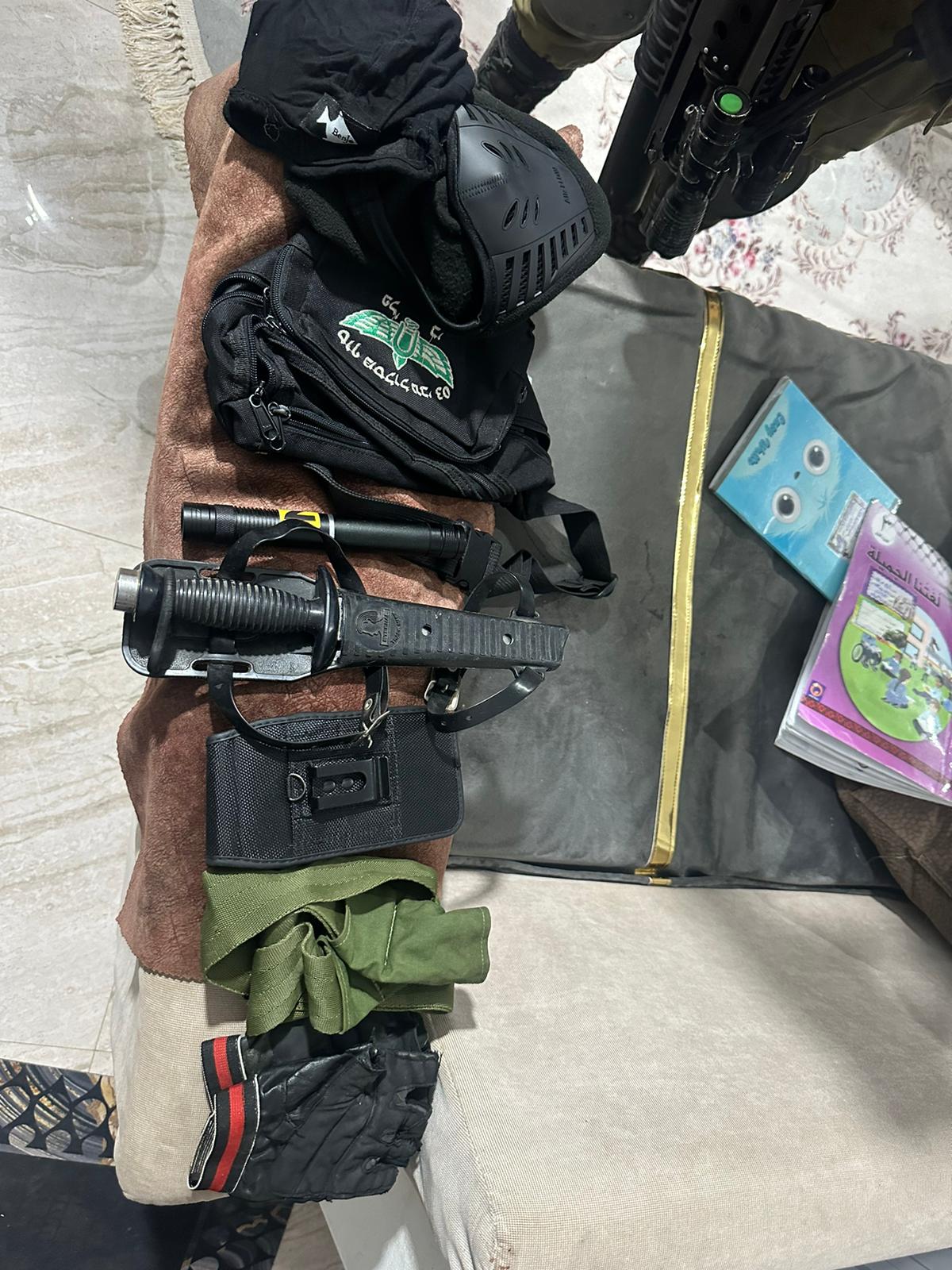 אמצעי הלחימה שהוחרמו