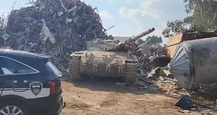 המשטרה חוקרת: מי גנב את הטנק מהבסיס | שניים נעצרו