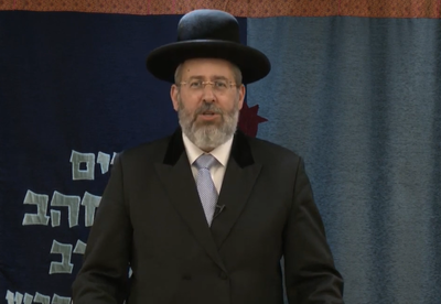 הרב הראשי הגאון רבי דוד לאו בדרשה לשבת שובה | צפו