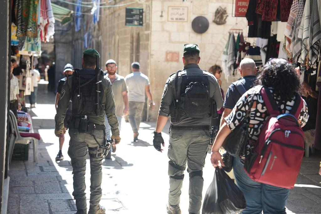 לוחמי מג"ב במזרח ירושלים