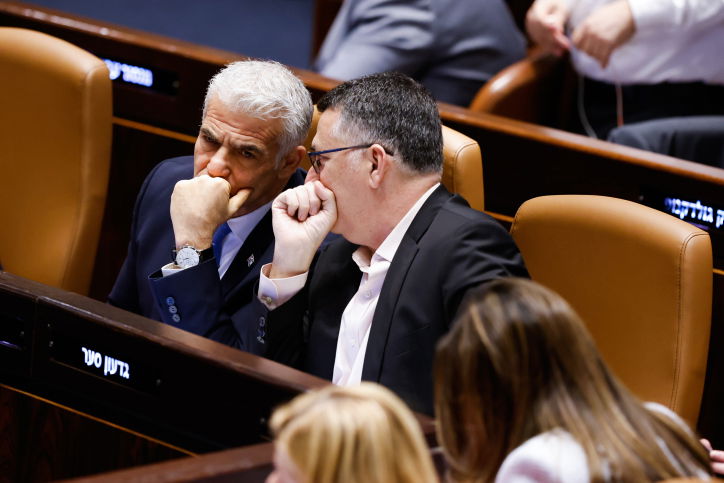 סער ולפיד בימים אחרים