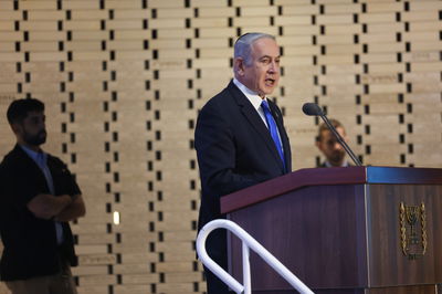 נתניהו בנאומו, היום