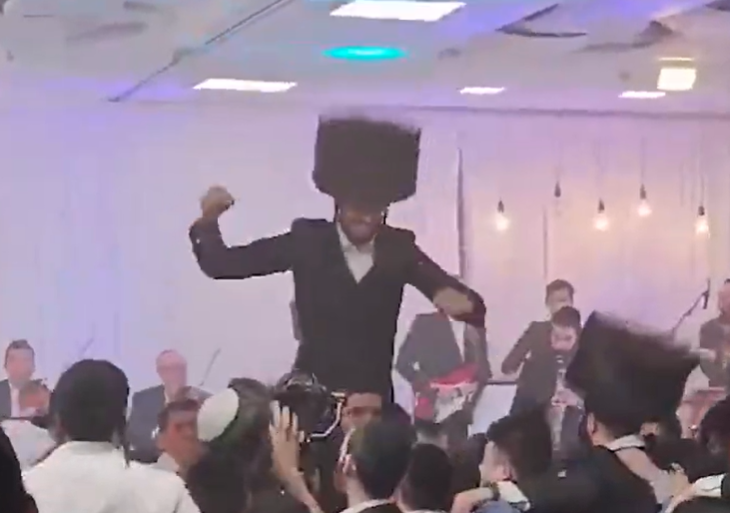 נותי ליברמן בחתונה שלו