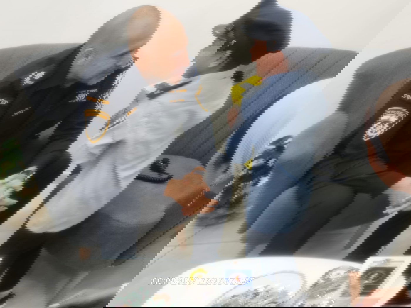 ביוזמת המש"ק החרדי: ילד בן 6 הגשים חלום "להיות שוטר ליום אחד" 