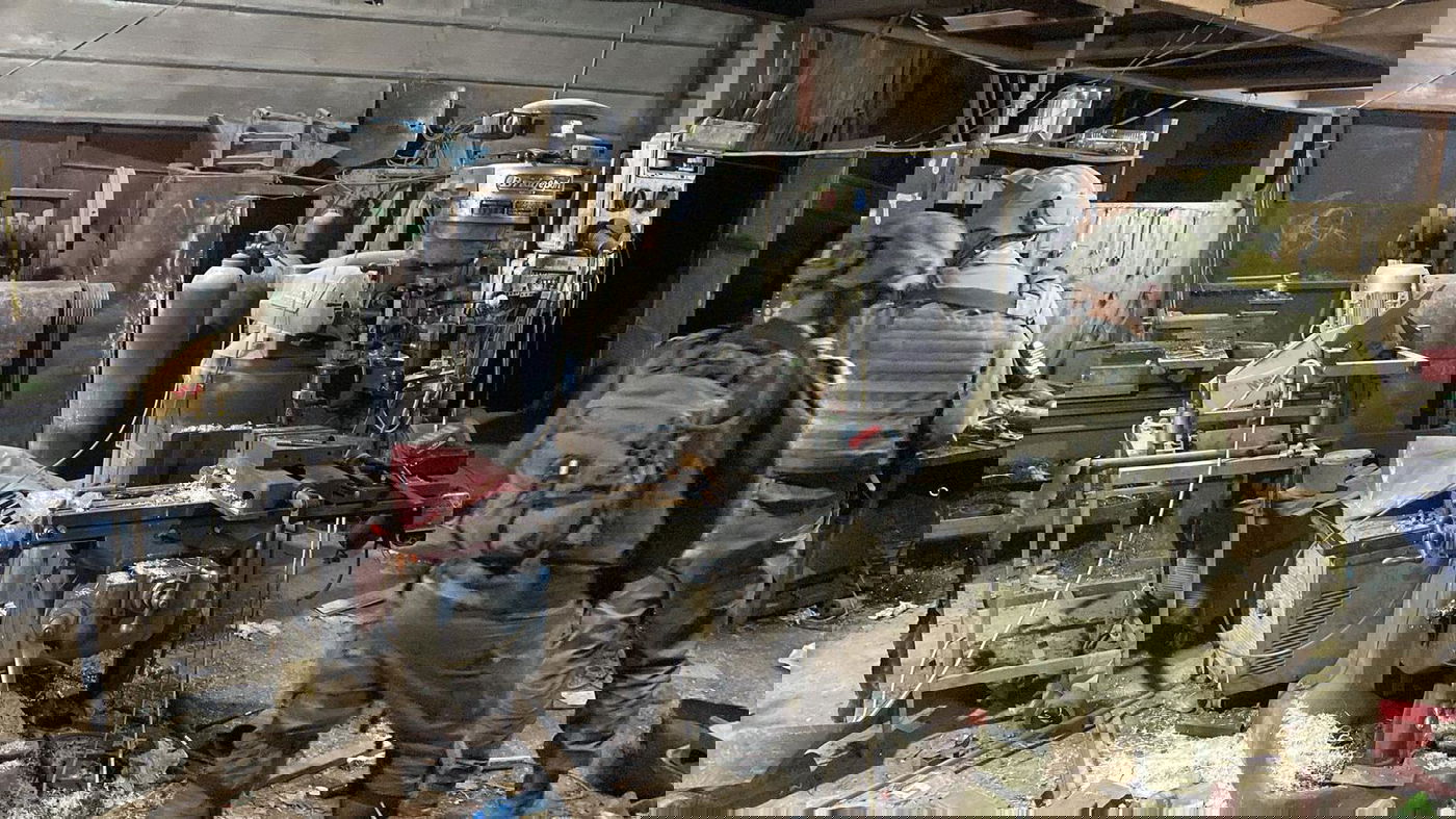 אחת המחרטות לייצור כלי נשק שנתפסה