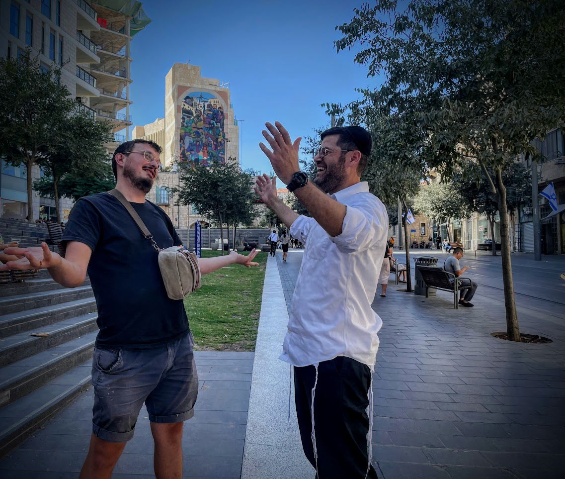 משה וסולי בפוזה למצלימה