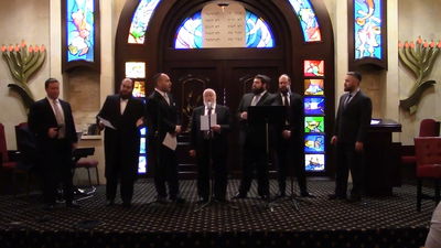 שבעת החזנים במחרוזת שירי תשרי