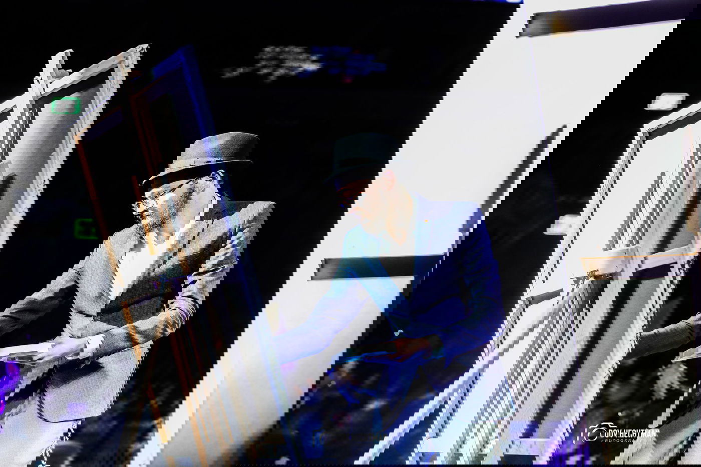 מצייר באירוע של חב"ד 