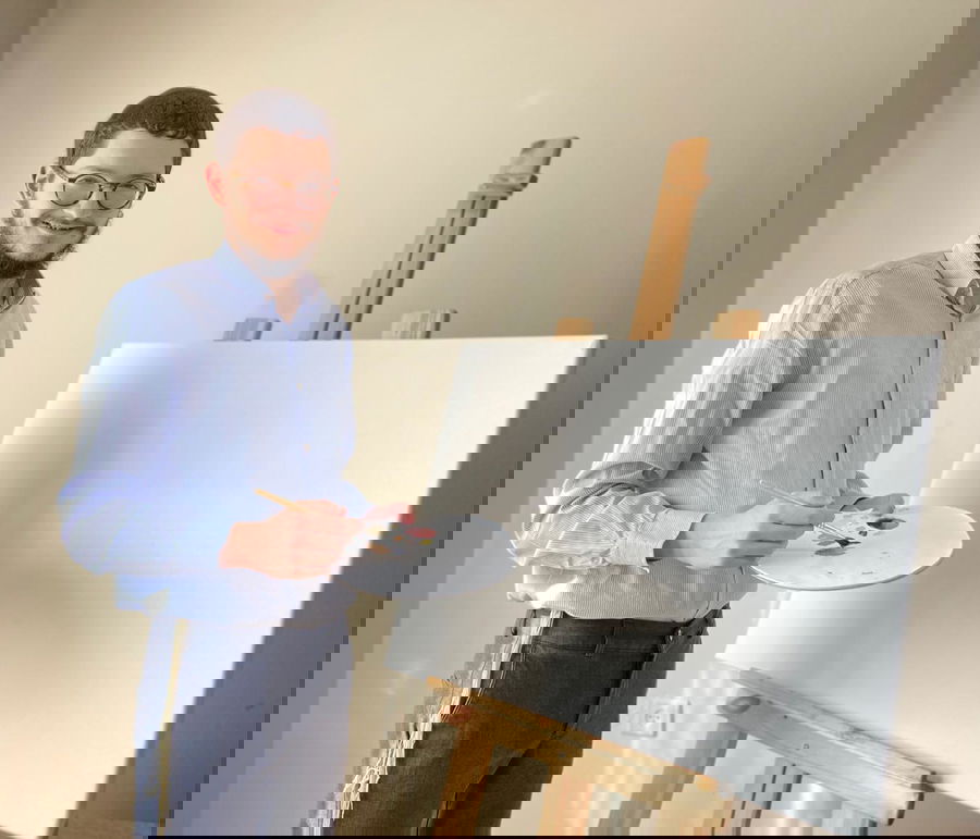 "לעבוד במה שאוהבים" | הצייר שניאור ליפסקר