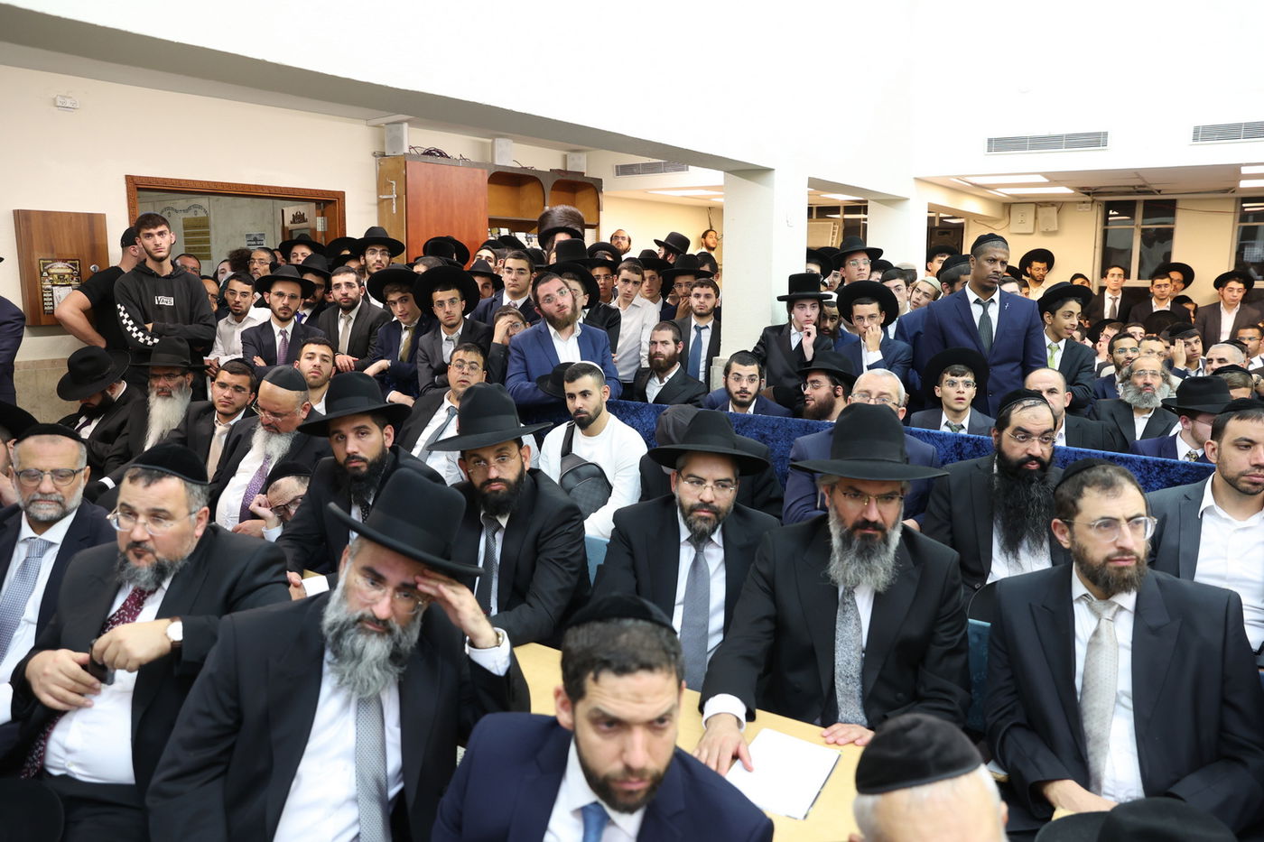 רבנים ואישי ציבור ב'הקבלת פני רבו' לראשון לציון | תיעוד