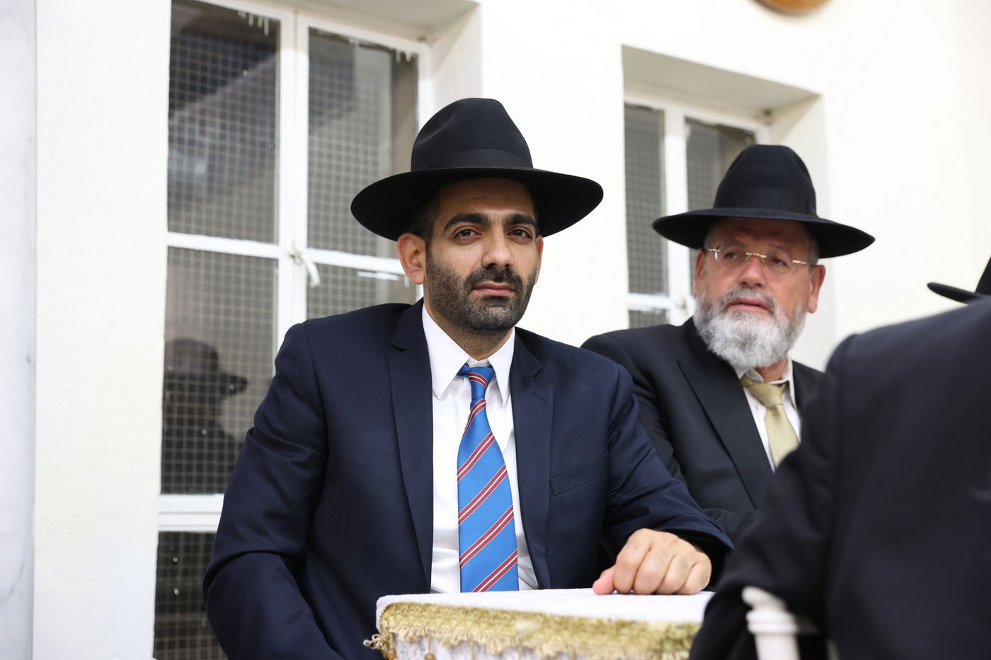 רבנים ואישי ציבור ב'הקבלת פני רבו' לראשון לציון | תיעוד