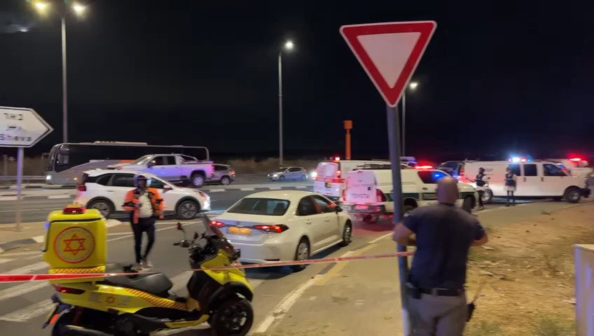 זירת האירוע בדרום
