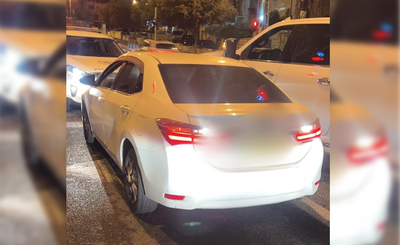 פלסטיני בן 16 ללא רישיון גנב רכב - אך נעצר