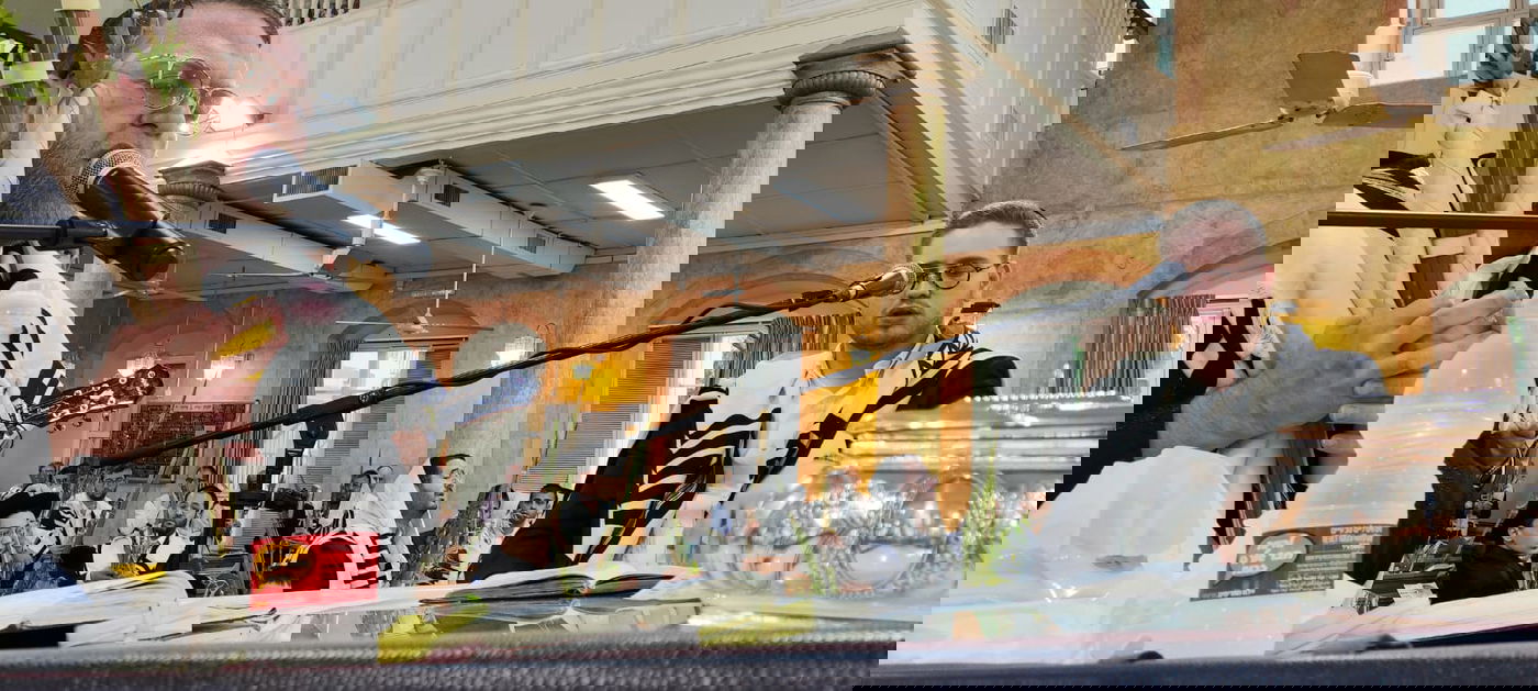 רויכר וכהן בתפילה