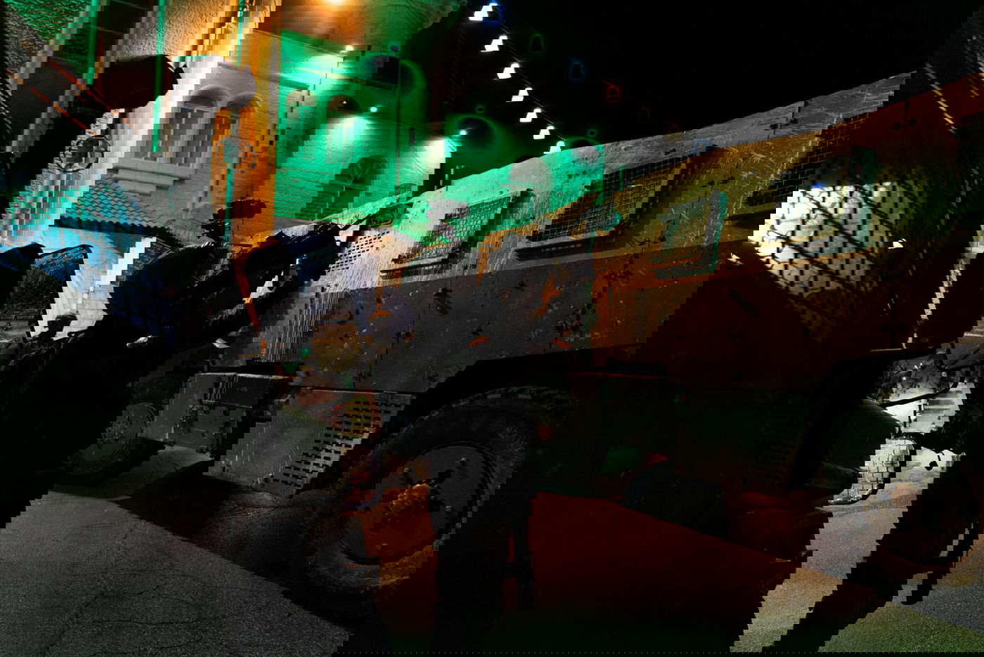 הכוחות בפעילות הלילה