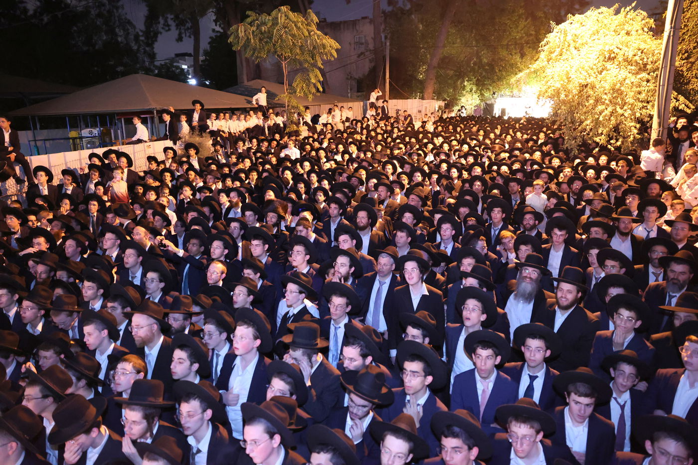 מעמד הקבלת פני רבו של 'הפלג'