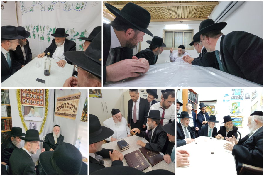 ח"כי 'דגל התורה' ערכו ביקורי חג אצל חברי 'המועצת' | צפו