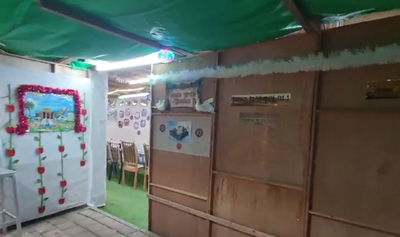 הסוכה של משפחת אהרן