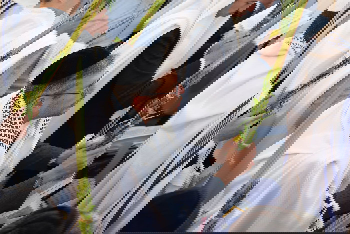 תיעוד: גלרייה אומנותית מרהיבה מהושענא רבא בכותל 