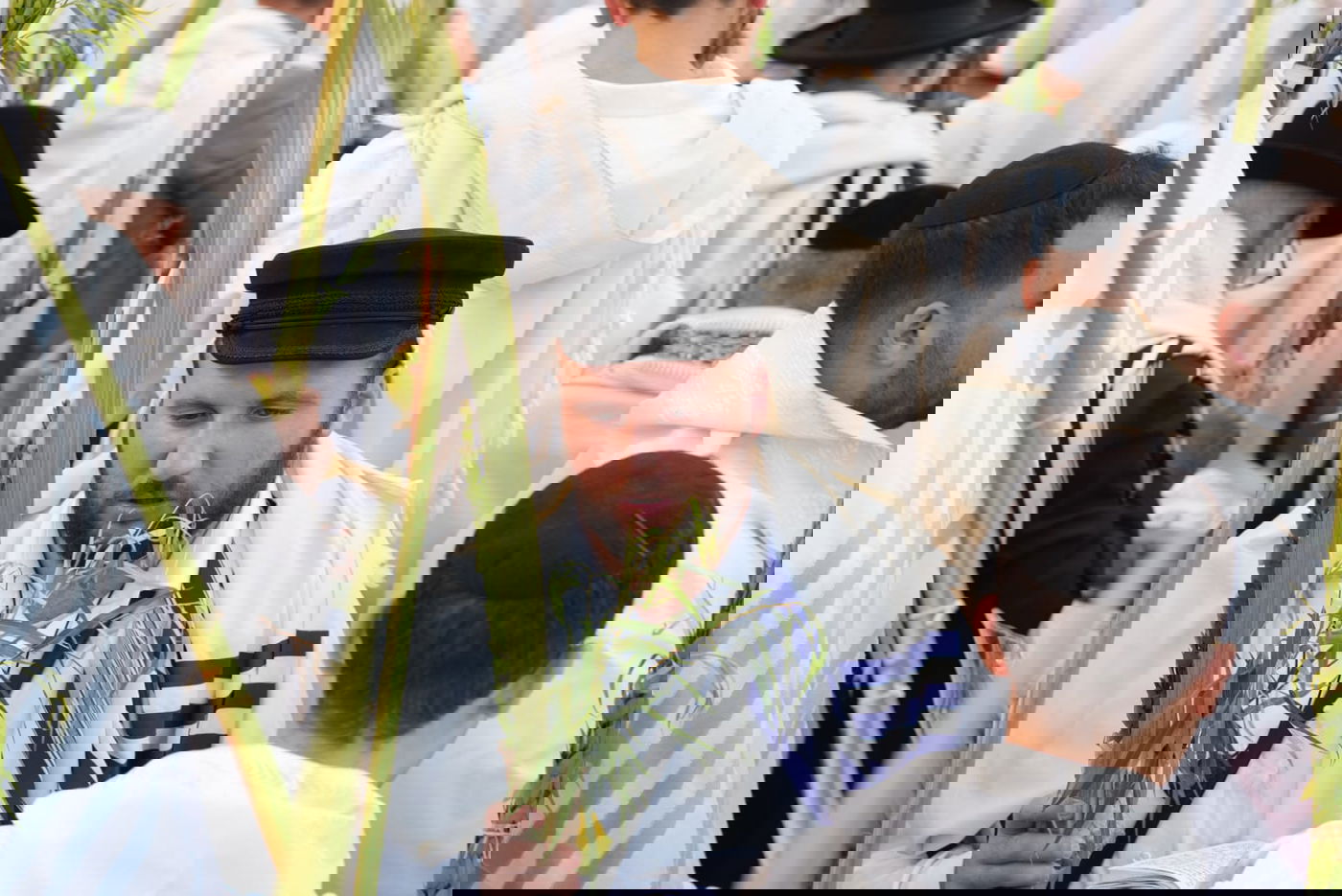 תיעוד: גלרייה אומנותית מרהיבה מהושענא רבא בכותל 