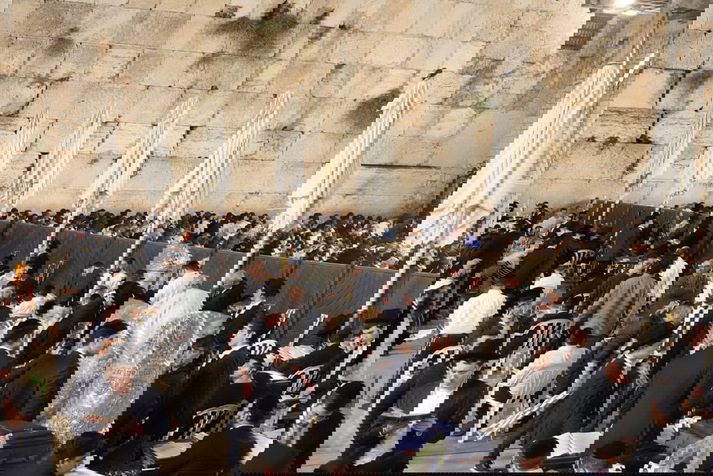 תיעוד: גלרייה אומנותית מרהיבה מהושענא רבא בכותל 