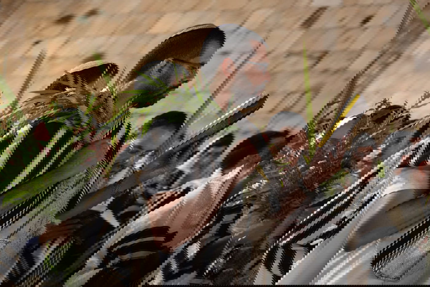 תיעוד: גלרייה אומנותית מרהיבה מהושענא רבא בכותל 