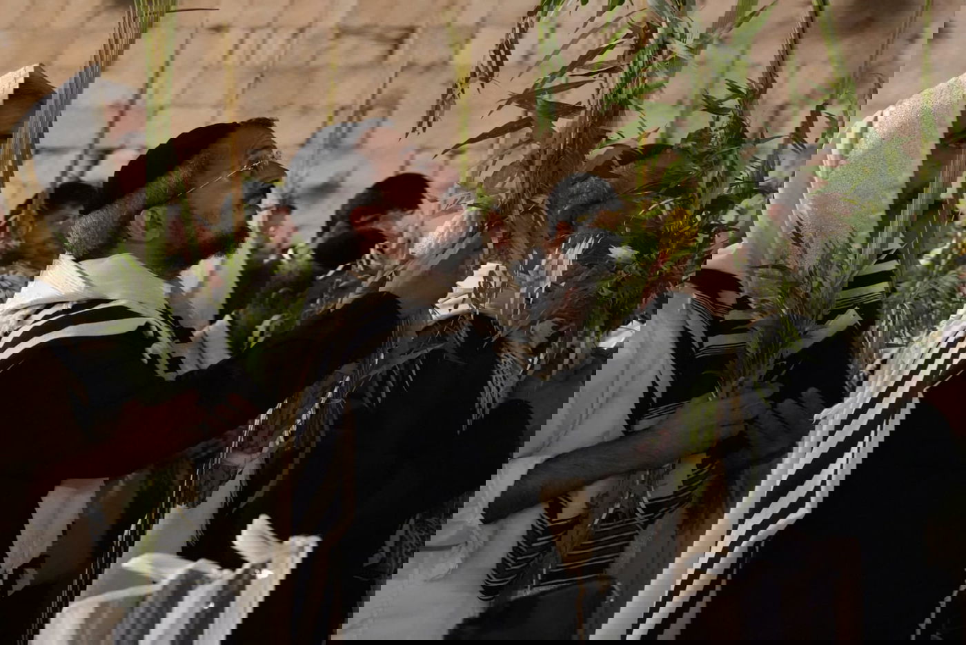 תיעוד: גלרייה אומנותית מרהיבה מהושענא רבא בכותל 