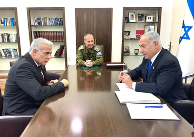 יאיר לפיד לנתניהו: מוכן להקים ממשלת חירום מקצועית