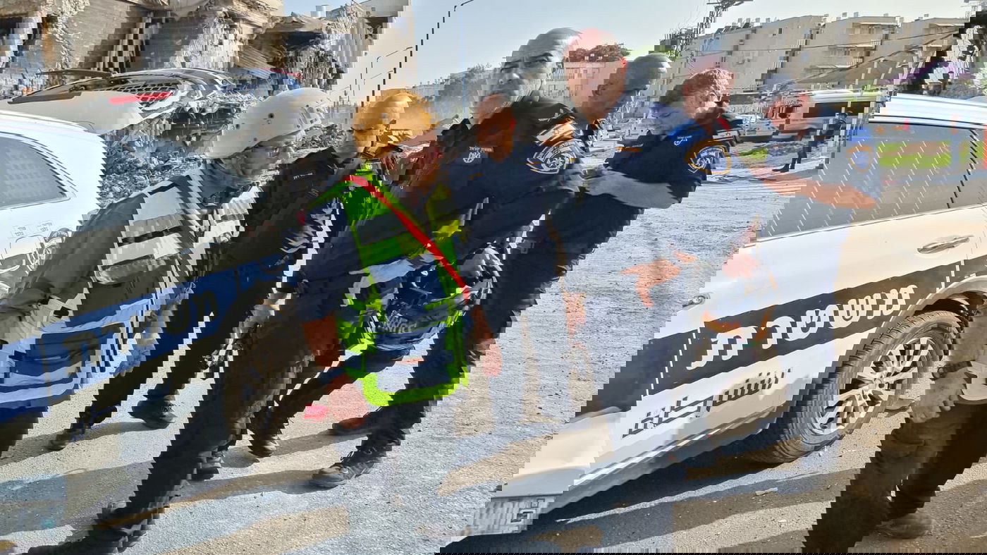 שוטרים בזירה. אילוסטרציה